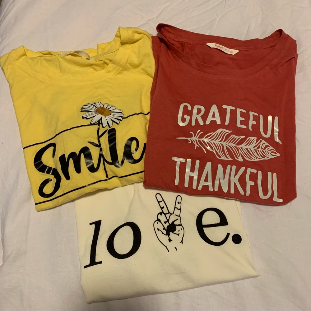 Set of 3 lounge T-shirt’s